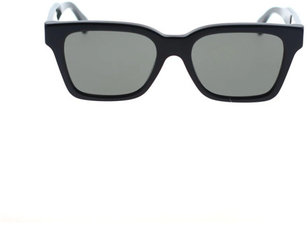 Vierkante zonnebril met gouden accenten Retrosuperfuture , Black , Unisex - 52 MM