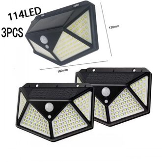 Vierzijdig Menselijk Lichaam Inductie Solar Power Light Waterdichte Outdoor Yard Lamps3 Modi 120 Graden Motion Sensor Hoek Muur lamp Blauw