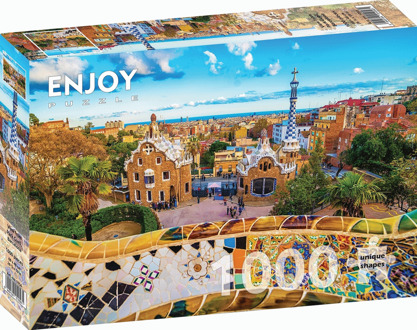 View from Park Guell - Barcelona Puzzel (1000 stukjes)
