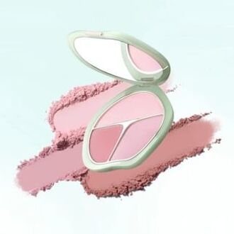 Vigorous and Flowing Jade Rouge Blush Palette 02# Shy Peach - 13g