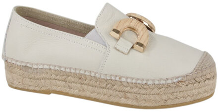 Viguera 2209 mars vainilla dames instappers sportief Wit - 39