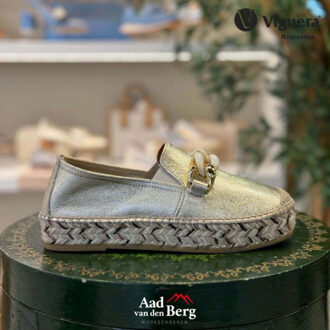 Viguera Damesschoenen instappers Goud - 38