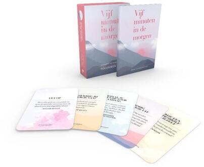 Vijf minuten in de morgen -   (ISBN: 9789000400003)