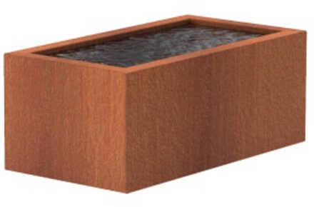 Vijver cortenstaal 150 x 80 x 60 cm