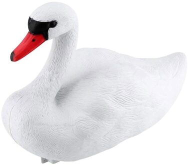 Vijver Swan Decor Kunstmatige Zwaan Simulatie Water Swan Pond Realistische Ornament Voor Vijver Water Decoratie Wit En Zwart