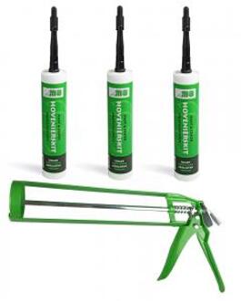 Vijverfolielijm zwart actiepakket