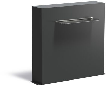 Vijvermuur aluminium vrijstaand 100x25x100cm.
