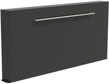 Vijvermuur vrij 250 x 25 x 120 cm, 150 cm waterval