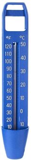 Vijvers Water Temperatuur Meter Abs Zwembad Multi-Functionele Duurzaam Drijvende Thermometer Praktische Spa Tub Tool blauw groot money