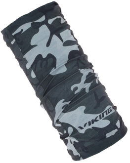 Viking Buiten camo polartech bandana Grijs - One size
