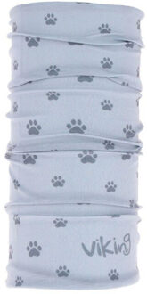 Viking Kinder/kinder paw print bandana Blauw - One size