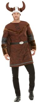 Viking Kostuum Barbaar Heren - Maat L
