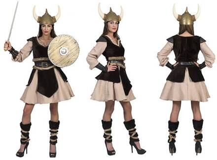 Viking kostuum vrouw Ragna
