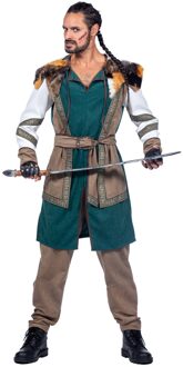 Viking Warrior Outfit Heren Premium Groen