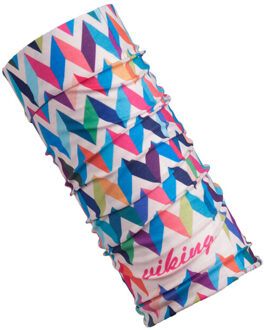 Viking Zig zag regelmatige sjaal - maat One size Veelkleurig