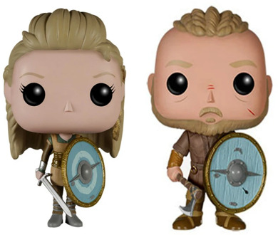 Vikings Ragnar Lothbrok 177 Lagertha 178 Vinyl Figure Model Toys Gifts