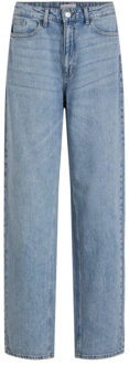 Vila 4241380-l32 vikelly jaf hw straight jeans-noos l32 - maat 36 Blauw