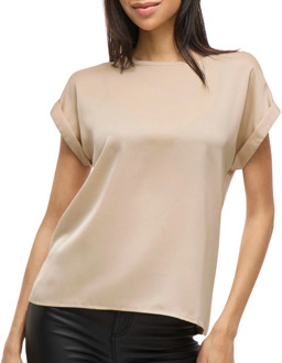 Vila Ellette Satin Shirt Dames - 34