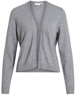 Vila Kort Open Vest Dames White White Alyssum - S