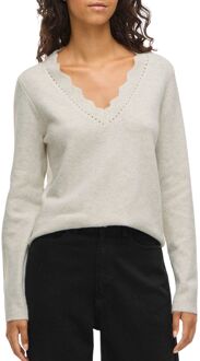 Vila Nikolina V-Neck Knit Top Dames - M