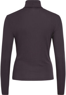 Vila Vialexia l/s rollneck top/ka Bruin