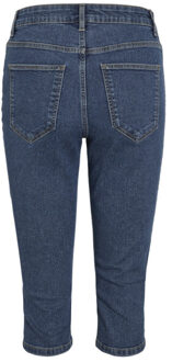 Vila Vijeggy rw capri mbd sta noos blue denim Blauw - XL
