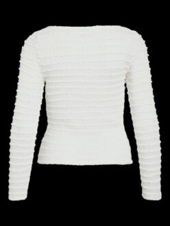 Vila Vilisabeth ls top - - maat M Wit