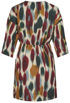 Vila Virano art 34 wrap dressc29 dessin Groen - L