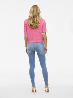 Vila Visarah rw skinny jeans mbd bub245- - maat L / L32 Blauw