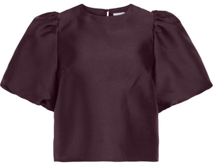 Vila Vishina 2/4 o-neck top/dc/ka Paars - 38
