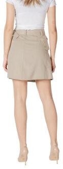 Vila Women skirt - maat 36 Beige