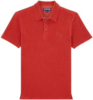 Vilebrequin Polo Shirts Vilebrequin , Red , Heren - 2Xl,Xl,L,M