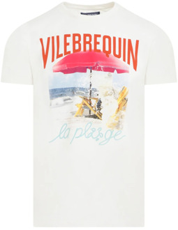 Vilebrequin Stijlvolle Stampa T-Shirt Vilebrequin , White , Heren - L,M,S