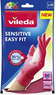 Vileda Handschoenen Sensitive Easy Fit Large