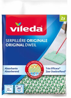 Vileda Original Groene Dweil 2pak
