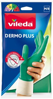 Vileda Reiniging Vileda Rubber Gloves Dermo Plus Medium 1 st