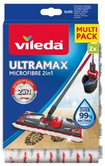 Vileda Ultramax 2in1 Vervanging Bi-pack