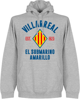 Villarreal Established Hooded Sweater - Grijs