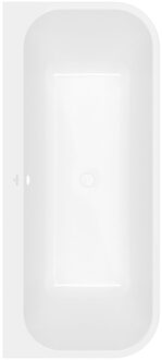 Villeroy & Boch Architectura Back-to-wall bad - 1800 x 800 mm - glans wit Alpin (wit) uba180are9cs00v-01 Wit glans