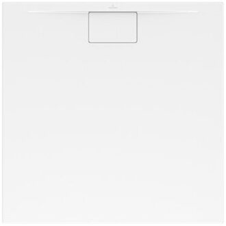 Villeroy & Boch Architectura MetalRim douchebak vierkant 80x80x1,5 cm, edelweiss