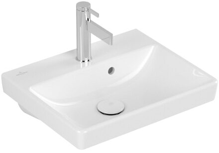 Villeroy & Boch Avento fontein 1 kraangat 45x37cm wit 73584501 Wit Alpin glans