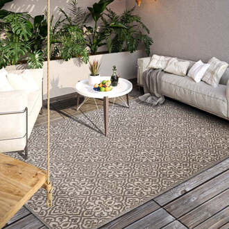 Villeroy & Boch Buitenkleed Julie - Bruin 230x160cm - - Dekbed-Discounter.nl