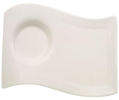 Villeroy & Boch Cappuccino Schotel NewWave Caffe - 22 x 17 cm Wit