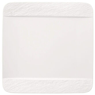 Villeroy & Boch Dinerbord Manufacture Rock - Wit - 28 x 28 cm