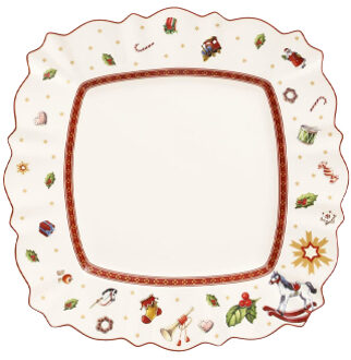 Villeroy & Boch Dinerbord Toy's Delight - Wit - 28 x 28 cm