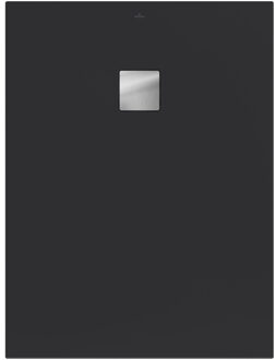 Villeroy & Boch Excello douchevloer - 120x90cm - polyurethaan/acryl Anthracite uda1290exc2v-1s