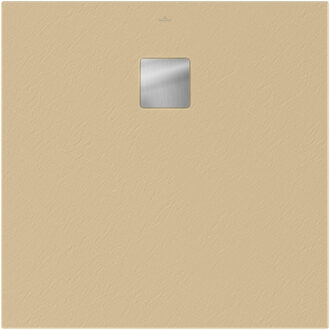 Villeroy & Boch Excello douchevloer 90x90cm polyurethaan/acryl sand UDA9090EXC1V-4N Nature Sand