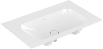 Villeroy & Boch Finion meubelwast.80x50 zonder kraangat zonder overloop wit Ceramic+ wit 416483R1 Wit Alpin