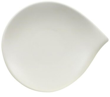 Villeroy & Boch Gebaksbordje Flow - 20 x 17 cm Wit