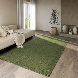 Villeroy & Boch Handgeweven Jute Vloerkleed Rosalie - Groen 230x160cm - Jute - Dekbed-Discounter.nl